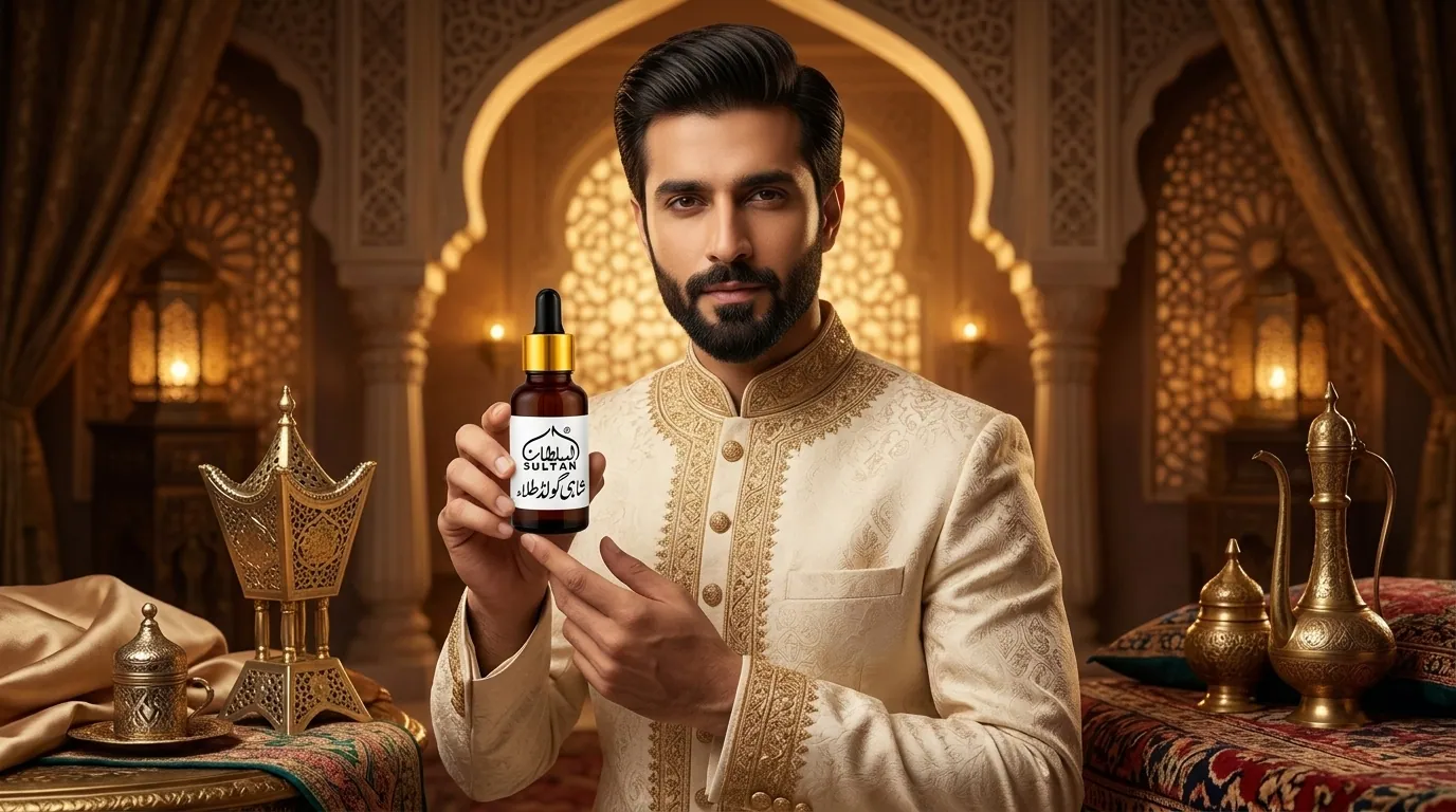 Sultan Shahi Gold Tila in use